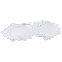Gelli Arts Gel Printing Plates - 5" x 5", Pkg of 10, plates laid out