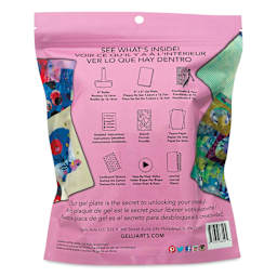 Gelli Arts DIY Journal Kit - back of packaging