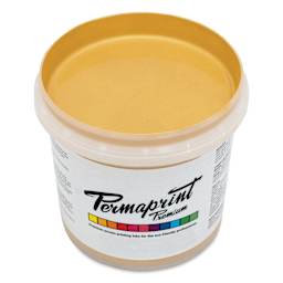 Permaprint Premium Screen Ink - Pearl Gold, 1 L