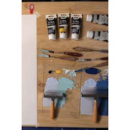 Pebeo Lightening Binder Medium - 80 ml Tube with printmaking tools and inks (sold separately)