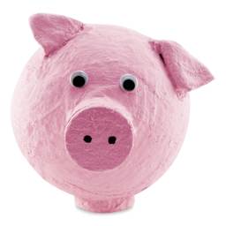Hygloss Wet & Set Plaster Roll - 4" x 108" finished pig project (not included)
