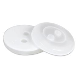 Dritz Blouse Buttons - Pkg of 20, 11 mm pair of buttons stacked