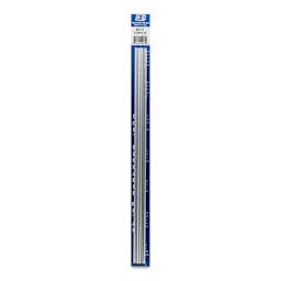 K&S Bendable Metal Shape - Aluminum, Round Tube, 3/16", 7/32", 1/4", Pkg of 3 (in package)