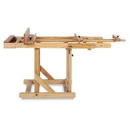 Best European Easel - Side view with Mast shown horizontally