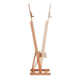 Mabef Artist Studio Easel​ - Side view of easel showing range of motion possible