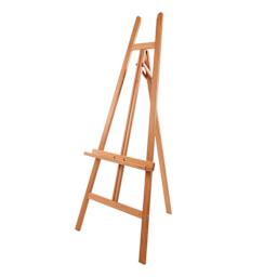 Mabef Lyre Small Display Easel at an angle