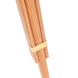 Mabef Large Basic Field Easel M-29, close-up of leg