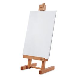 Mabef Miniature Studio Easel M-16 with blank canvas