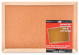 Natural Cork Bulletin Board