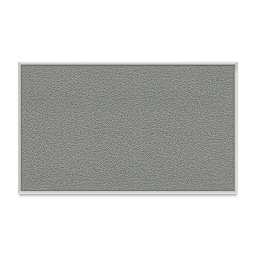 Ghent PremaTak Tackboard - 4 ft x 6 ft, Stone, Vinyl, Aluminum Frame
