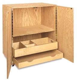 Best Art Cart - Angled view shown open and empty