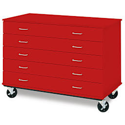 ID Systems Five-Drawer Paper Storage Cabinets