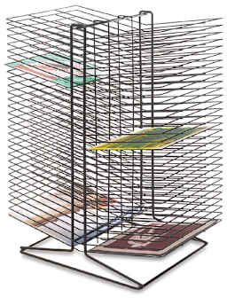 Back-to-Back Table Rack  Front Left Angle View