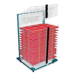 AWT Portable Drying Rack - 20" x 26", 40 Shelves