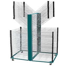 
100 Shelf Rack  Side View