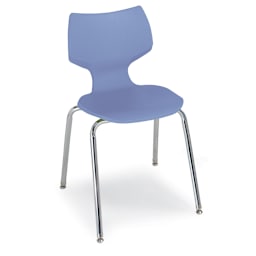 Smith System Flavors Stack Chair - 24", Blueberry