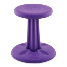 Kore Design Kids Wobble Stool - Front view of Purple 14" Stool