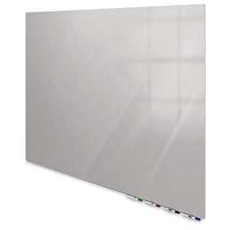 Ghent Aria Magnetic Glassboard - 4 ft x 6 ft, Gray