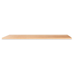 Diversified Spaces Flat File System - Angled view of Oak Top