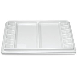 Sienna Watercolor Palettes - Medium Palette shown open
