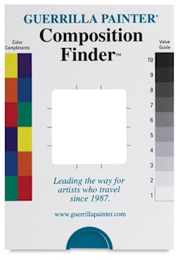 Guerrilla Painter Composition View Finder - Front side of Finder