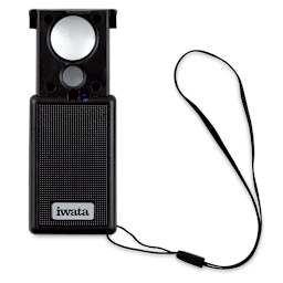Iwata LED Light and Magnifier - Shown upright
