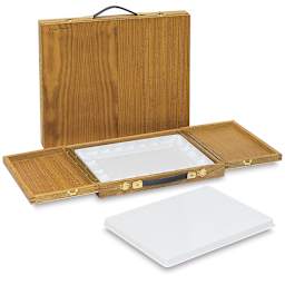 Richeson French Companion Wood Storage Case with Palette