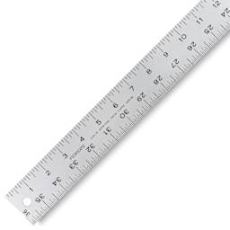 Fairgate Aluminum Straight Edge Ruler - 36" - close-up