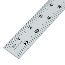 Blick Aluminum Ruler - 12" (close-up two)