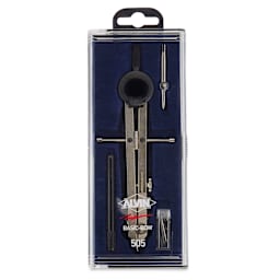 Alvin Basic-Bow Combination Compass with Ruler Pen - 6"