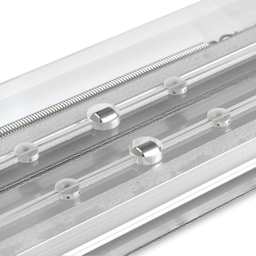 Parallel Straightedges - Closeup of Rollers
