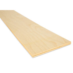 Midwest Products Maple Plywood - 1/4" x 3-1/2" x 36", close-up