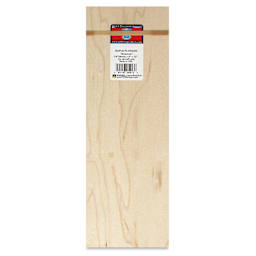 Midwest Products Maple Plywood - 1/4" x 4" x 12", featuring packaging label and rubber band