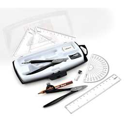Maped 10 Piece Geometry Study Set, out of packaging