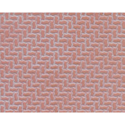 Plastruct Patterned Sheets, Interlocking Paving, 1:48 Scale, finished example
