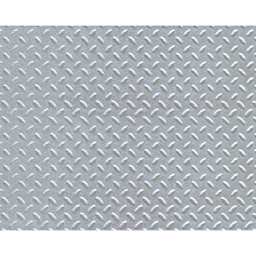Plastruct Patterned Sheets, Diamond Plate, 1:48 Scale, finished example