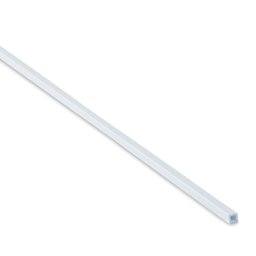 Square Styrene Tubing - 1/8" - close-up
