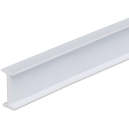 Plastruct Styrene Structural I Beam - Pkg of 5, 1/4'' H x 1/8'' W x 24'' L