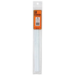 Plastruct Plastic Strip - Pkg of 10, 0.04" H × 0.25" W × 10" L - front of packaging