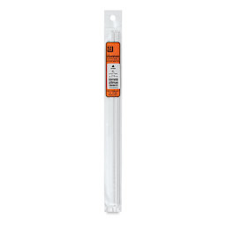 Plastruct Plastic Triangular Rod - Pkg of 10, 0.08" H × 0.08" W × 10" L
