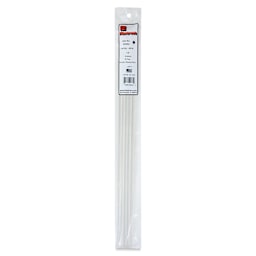 Plastruct Clear Acrylic Rod - 1/4" x 17-1/2" (front of packaging)