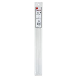 Plastruct Clear Acrylic Rod - 1/8" x 17-1/2" (front of packaging)