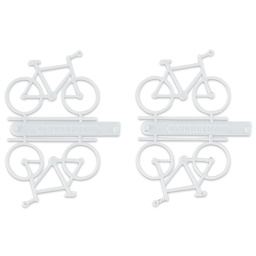 Schulcz Scale Model Vehicles - Bicycles, Pkg of 4, 1:50, 1/4" (product out of package)