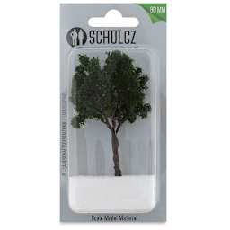Schulcz Scale Model Trees - Leafy Tree, Metal Trunk, 90 mm, Single (in package)