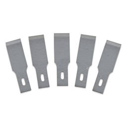 Excel Blades #18 Large Chisel Blade - Pkg of 5, fanned out