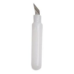 Excel Blades Swivel Craft Knife - closeup of No.64 Replacement blade shown