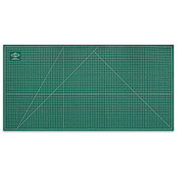 Alvin Cutting Mat - 36" x 72", Green/Black - green side