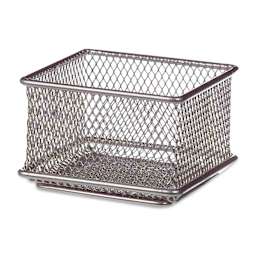 Design Ideas MeshWorks Drawer Storage Bin - Silver, 3" x 3"
