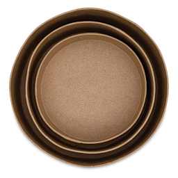 Paper Mache Box Set - Round, Set of 3 - nested within each other, lids removed