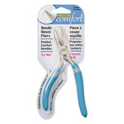 Cousin DIY Precision Comfort Needle Nose Pliers - 5-1/2" x 3" front of packaging